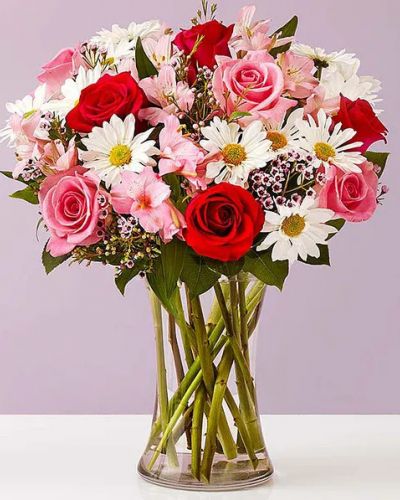 Our Valentine’s bouquet is filled with a sweet-meets-romantic mix to show them just how sentimental you can be. For a limited time, send double the flowers for free!
