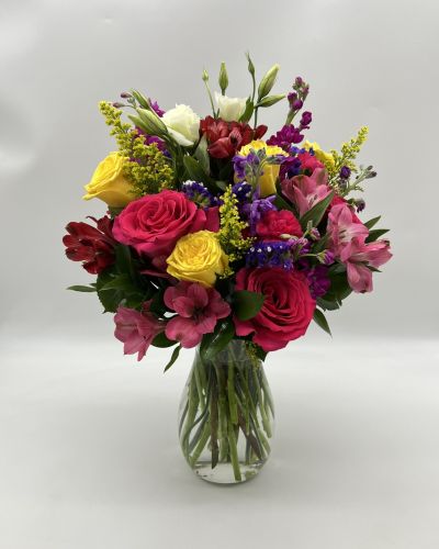 These dazzling flowers are simply beautiful and will remind someone that you're thinking of them.